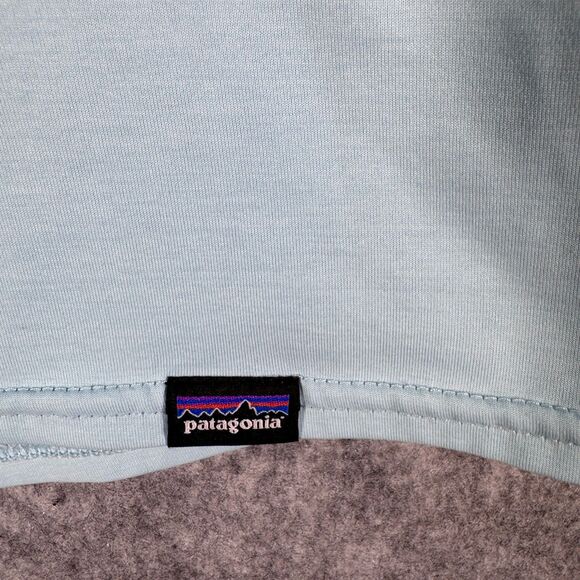 Patagonia T Shirt Mens Small Blue Capilene Cool Daily Graphic Defend Our Oceans - Picture 4 of 9